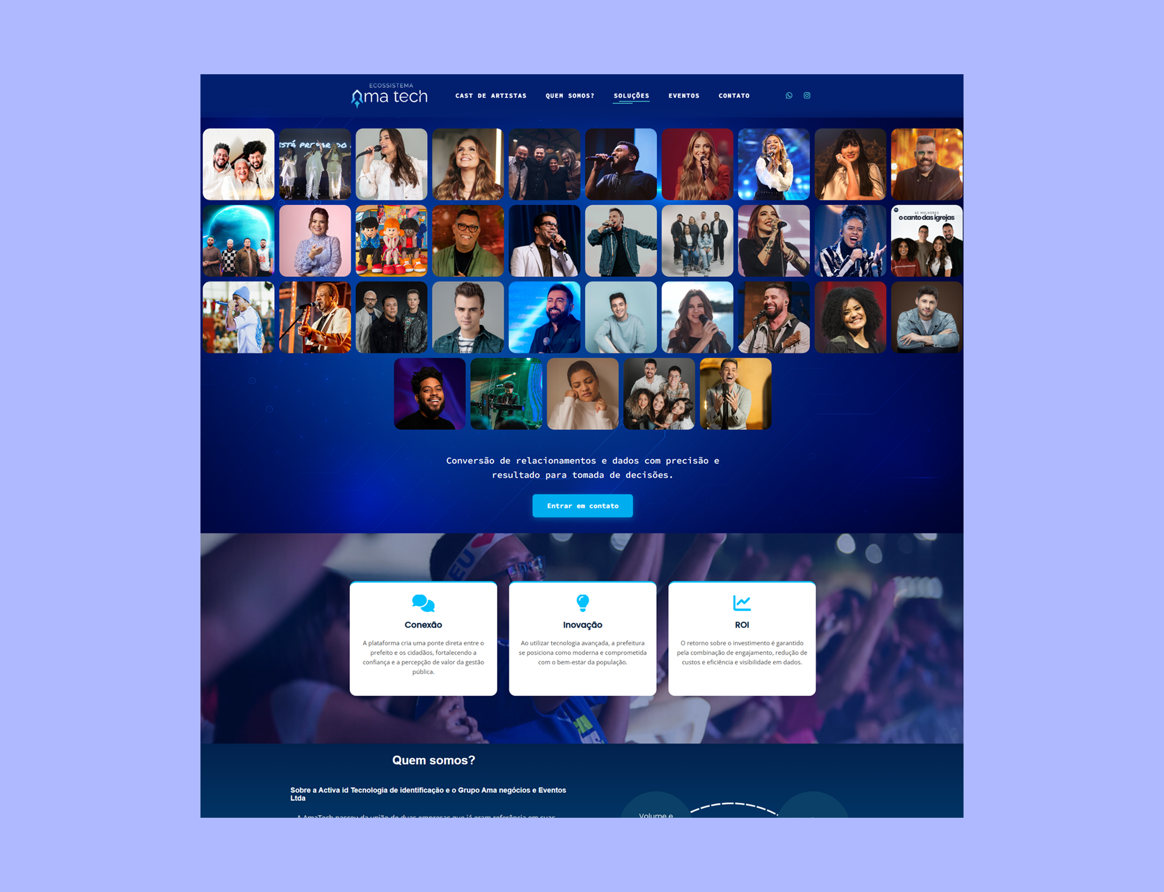 Amatech - Ecossistema digital para artistas